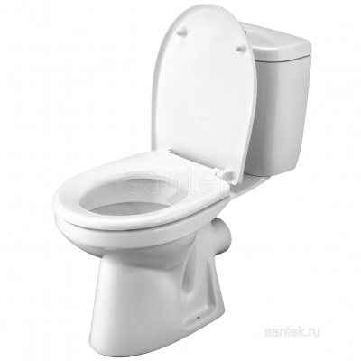 Унитаз - компакт Ponta с сиденьем полипропилен 8622780000001 горизонтальный Jika фото в интернет-магазине Русалия