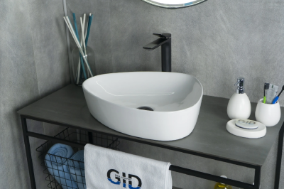Раковина накладная Gid N9386 фото в интернет-магазине Русалия
