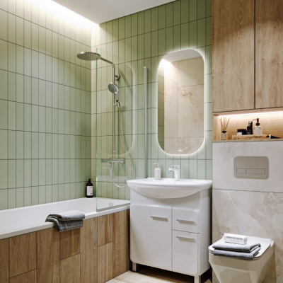 Зеркало 55  SOUL  SOUL0255 Aqwella фото в интернет-магазине Русалия