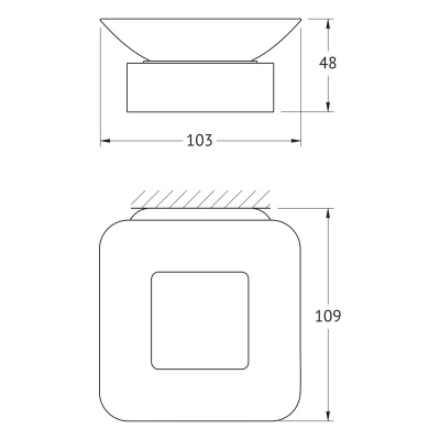 Держатель с мыльницей 8322 Regen Artwelle фото в интернет-магазине Русалия