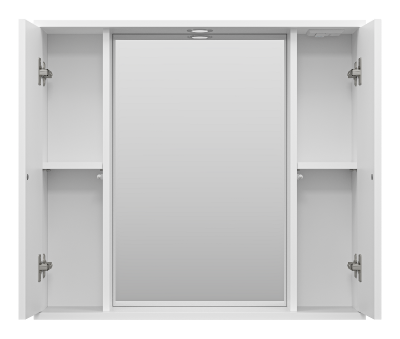 Зеркальный шкаф Лира 80 П-Лир04080-013 Misty фото в интернет-магазине Русалия