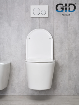 Унитаз подвесной Gid Tr2130 62235Y белый 50x36x35 фото в интернет-магазине Русалия