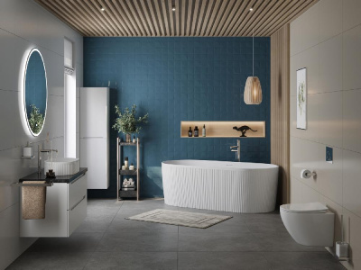 Акриловая ванна BELBAGNO BB411-1700-800-MATT, белая матовая фото в интернет-магазине Русалия