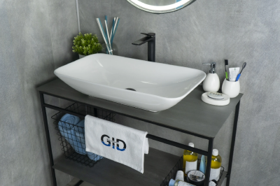 Раковина накладная прямоугольная N9122 GID фото в интернет-магазине Русалия