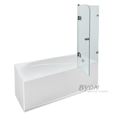 Шторка на ванну T 80x145 Byon фото в интернет-магазине Русалия