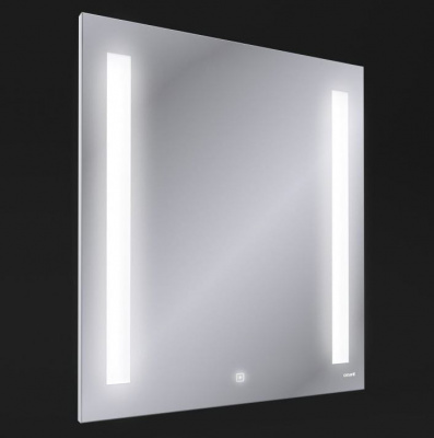 Зеркало 70 см LED 020 BASE LU-LED02070-b-Os Cersanit фото в интернет-магазине Русалия
