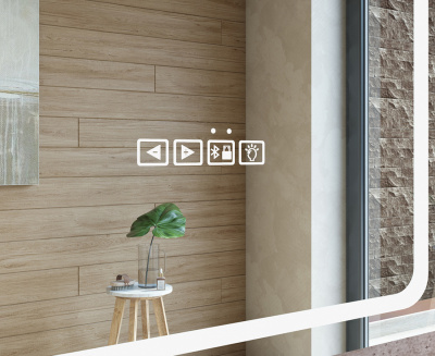 Зеркало Eva MEDIA L 600 Vigo фото в интернет-магазине Русалия