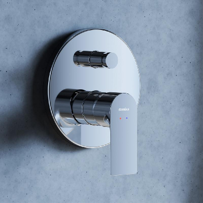 947520000 Apollo встраиваемая душевая система со смесителем для душа, хром Damixa фото в интернет-магазине Русалия