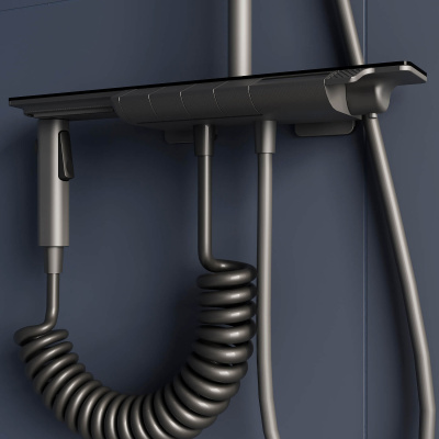 Душевая стойка RGW SP-35Gr графит фото в интернет-магазине Русалия