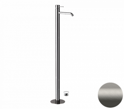 Смеситель для раковины Remer X Style X18NPO, никель матовый брашированный фото в интернет-магазине Русалия