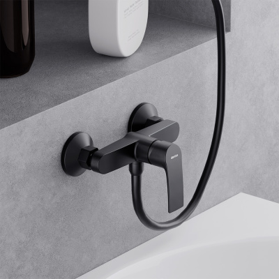 482000300 Eclipse 2.0, смеситель для душа, черный Damixa фото в интернет-магазине Русалия