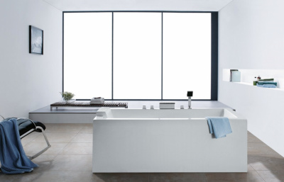 Акриловая ванна ABBER AB9406-1.6 160х80х60 см фото в интернет-магазине Русалия