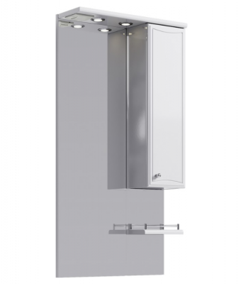 Зеркало 60 Barcelona белый Ba.02.06 Aqwella фото в интернет-магазине Русалия