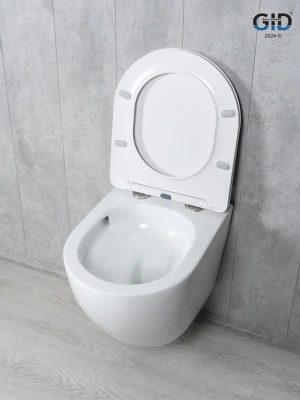 Унитаз подвесной Tornado Gid Tr2122TF 62258Y белый 49x36x36 фото в интернет-магазине Русалия