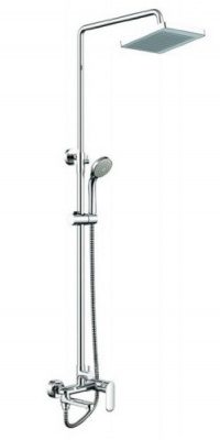 Душевая система со смесителем на ванну Opal F6125183CP-A Bravat фото в интернет-магазине Русалия