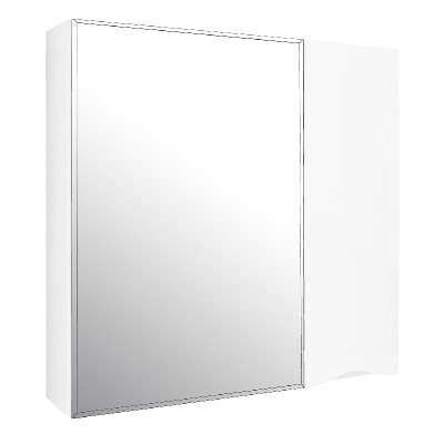 Зеркало-шкаф Loranto Santorini 70 700х140х700 правый, белый (CS00086998) фото в интернет-магазине Русалия