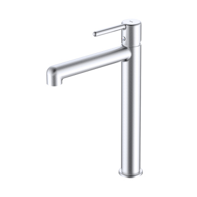 Смеситель для настольного умывальника, хром матовый, Aiger, IDDIS (AIGBC01i01) фото в интернет-магазине Русалия