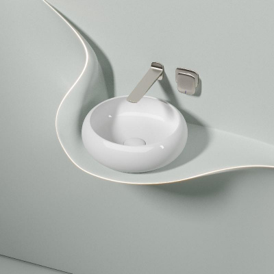 Умывальник чаша накладная круглая Element 360*360*120мм CN6050 Ceramica Nova фото в интернет-магазине Русалия