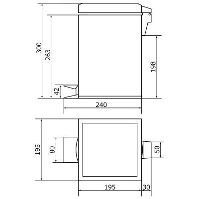 Ведро для мусора VR.GFT-9021.CR Gifortes Veragio фото в интернет-магазине Русалия