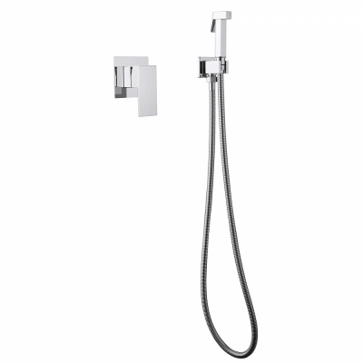 Смеситель ABBER Daheim AF8225 с гигиеническим душем, хром фото в интернет-магазине Русалия