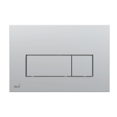 Клавиша смыва THIN M572 хром матовый Alcaplast фото в интернет-магазине Русалия