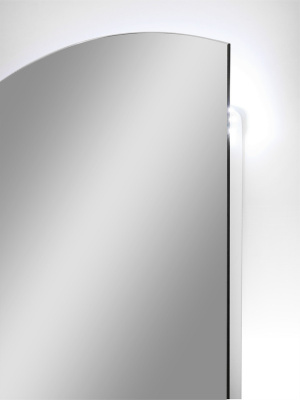 Зеркало с подсветкой Erist 800х1000 открытая подветка, реверс ЗЛП3565 Continent фото в интернет-магазине Русалия