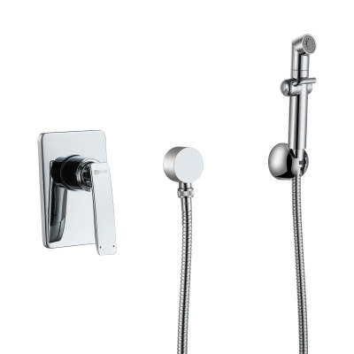 Смеситель Lemark Bellario с гигиеническим душем, встраиваемый (LM6819C) фото в интернет-магазине Русалия