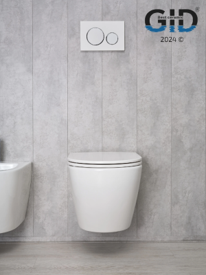 Унитаз подвесной Gid Tr2122 62234Y белый 51x36x36 фото в интернет-магазине Русалия