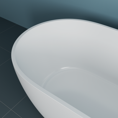 Ванна из литьевого мрамора Olivia 170х80 DLR330002 Delice фото в интернет-магазине Русалия