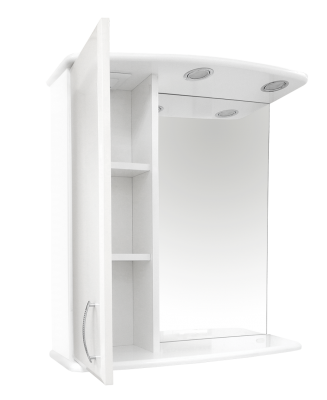 Зеркальный шкаф Астра 60 левый Э-Аст04060-01СвЛ Misty фото в интернет-магазине Русалия