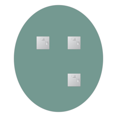 Зеркало настенное Primary EVOFORM 50х60 см, BY 0029 фото в интернет-магазине Русалия