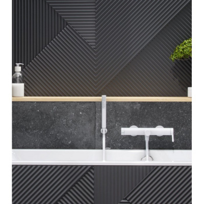 Душевой гарнитур точечный EXCELLENT Loka AREX.SET.023WH (белый мат) фото в интернет-магазине Русалия