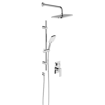 953530000 Gala встраиваемая душевая система душевым смесителем и штангой, хром Damixa фото в интернет-магазине Русалия