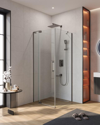 Душевой уголок CEZARES SLIDER-AH-1-80-70/80-C-GM фото в интернет-магазине Русалия