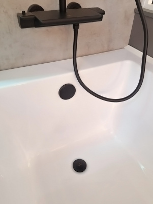 Слив-перелив для ванны AltroBagno BD 070302 Ne фото в интернет-магазине Русалия