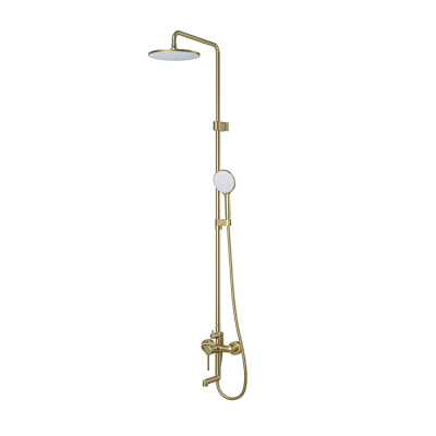 Душевая система с тропическим душем и изливом IDDIS Aiger (AIGMG3Fi06) фото в интернет-магазине Русалия