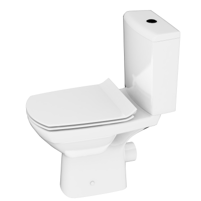 Унитаз безободковый с сиденьем-микролифт Slim Carina Clean On S-KO-CAR011-3/5-COn-S-DL-w Cersanit фото в интернет-магазине Русалия