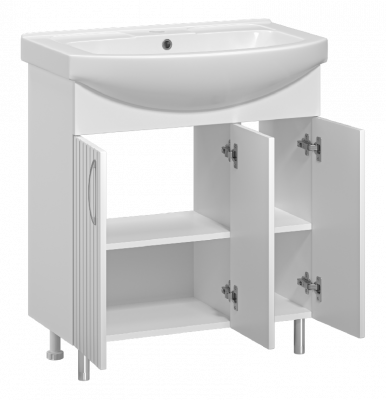 Тумба Изео 75 с раковиной Днепрокерамика Изео 75 Misty фото в интернет-магазине Русалия