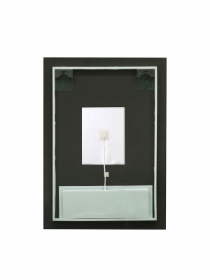 Зеркало с подсветкой Trezhe 500x700 открытая подсветка, антизапотевание ЗЛП2598 Continent фото в интернет-магазине Русалия