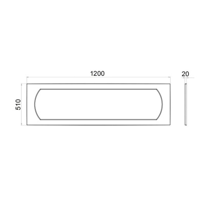 Экран к ванне Gamma/Стандарт 120 Щ0000028713 Тритон фото в интернет-магазине Русалия