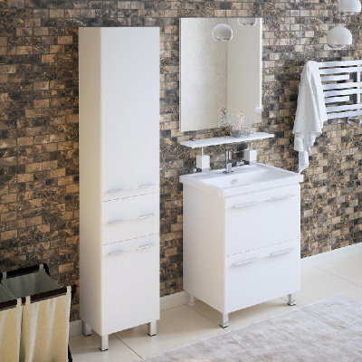 Зеркало с полкой "Мирэль 70" Corozo фото в интернет-магазине Русалия