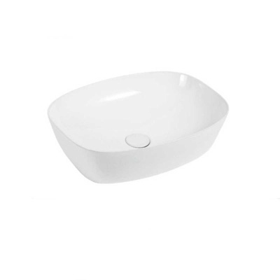 Раковина керамическая Vincea VBS-305, 500*380*140, накладная, цвет белый фото в интернет-магазине Русалия