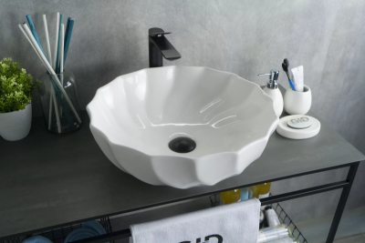 Раковина накладная Gid N9073 фото в интернет-магазине Русалия