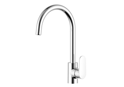 AQ1882CR НИКА смеситель для кухни (полукруглый излив) Aquatek фото в интернет-магазине Русалия