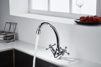 Смеситель для кухни DECOROOM DR54 (DR54028) фото в интернет-магазине Русалия