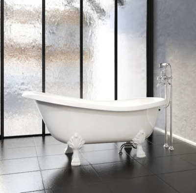 Ванна РОКСБУРГ пустая, литой мрамор 1700х790 01010032 Astra-Form фото в интернет-магазине Русалия