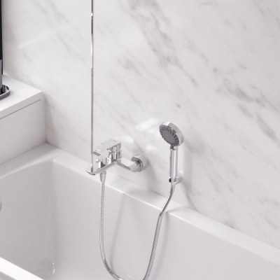 Душевой гарнитур точечный EXCELLENT Ursa ARAC.SY.500 (хром) фото в интернет-магазине Русалия