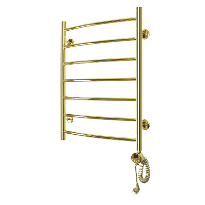 Электрический полотенцесушитель Калипсо П7 500x700 ER , золото глянец Domoterm фото в интернет-магазине Русалия