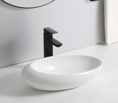 Раковина накладная овальная 78255 CeramaLux фото в интернет-магазине Русалия