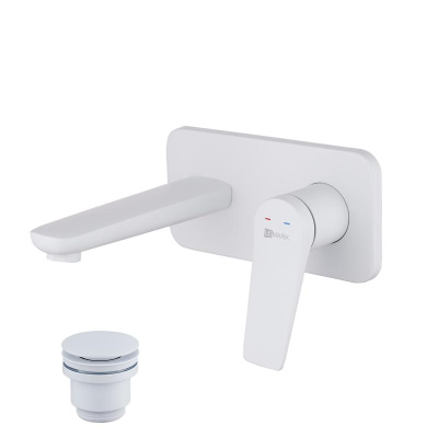 Смеситель Lemark Bronx для раковины встраиваемый (LM3726MW) фото в интернет-магазине Русалия